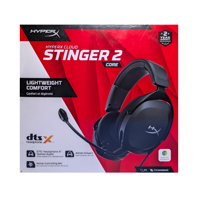 HEADSET GAMING HYPERX CLOUD STINGER 2 CORE