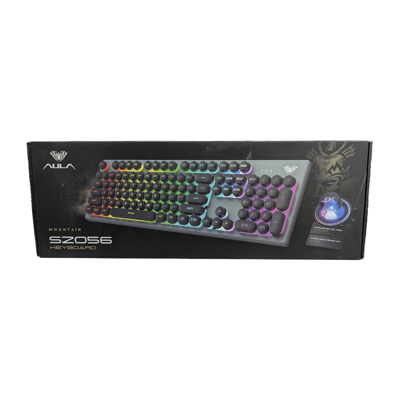 TECLADO GAMING AULA S056 DE MEMBRANA