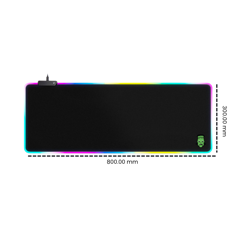 MOUSEPAD FRANKIE GAMER CON RGB - TALLA XL