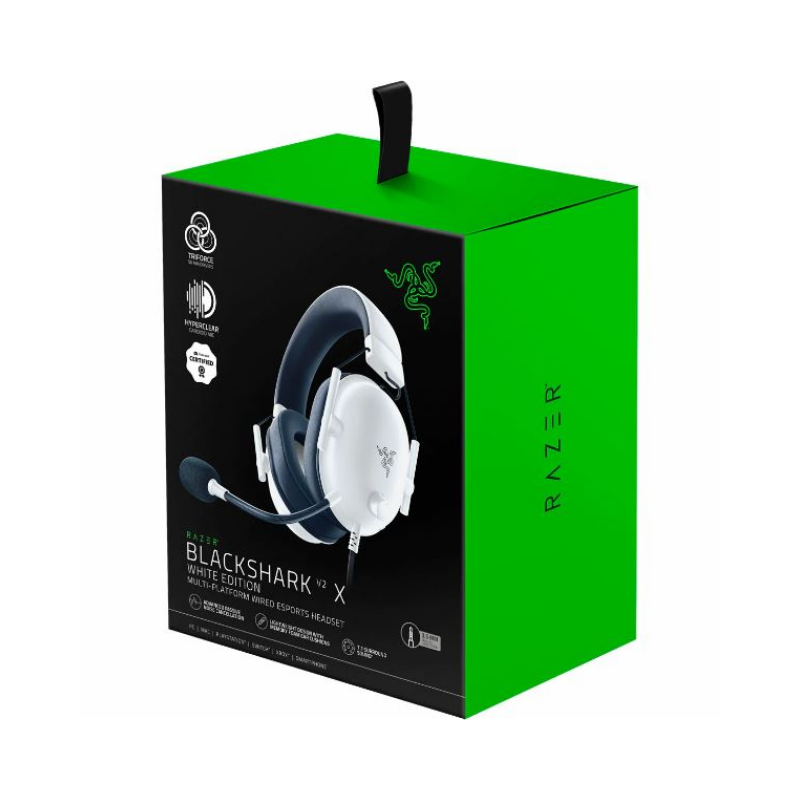 HEADSET GAMER RAZER BLACKSHARK V2 X - BLANCO