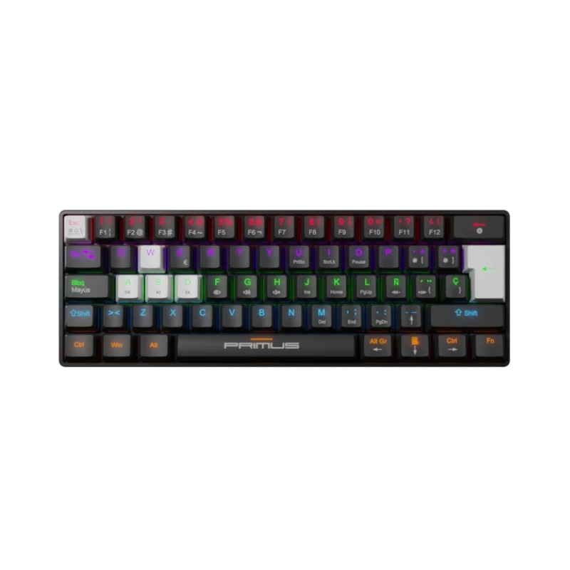 TECLADO MECÁNICO PRIMUS BALLISTA61T - NEGRO – Tecology Panamá