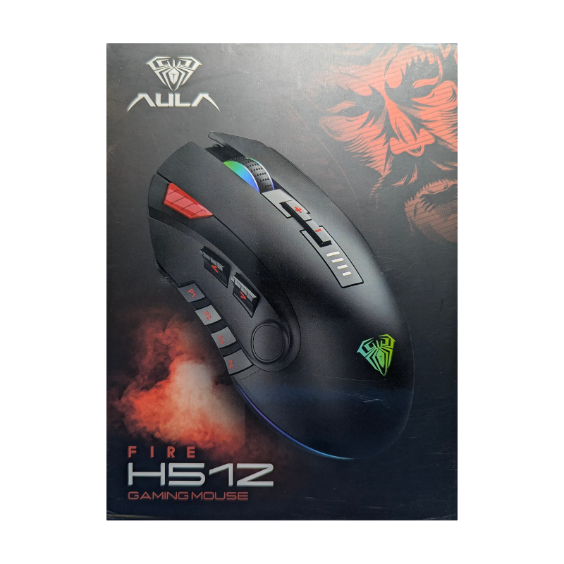 MOUSE GAMING AULA FIRE H512
