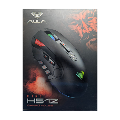 MOUSE GAMING AULA FIRE H512