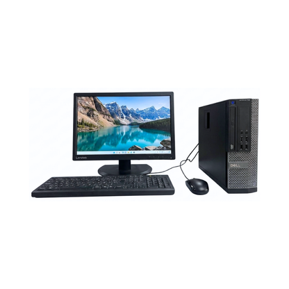 COMBO PC DE OFICINA - OPTIPLEX 3020 SFF - MONITOR LENOVO 20 PULGADAS - TECLADO Y MOUSE