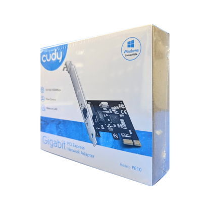 ADAPTADOR ETHERNET CUDY PE10