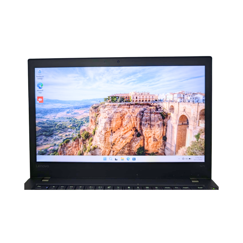 LAPTOP LENOVO T470 - INTEL CORE I5-7200U - 16GB RAM - 256GB SSD