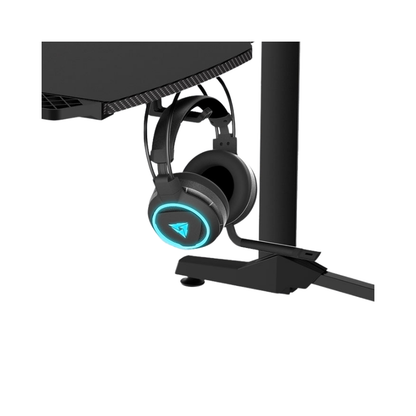 ESCRITORIO GAMER AeroCool ACD2 RGB - LUCES RGB - PORTAVASOS - SOPORTE PARA AUDIFONOS