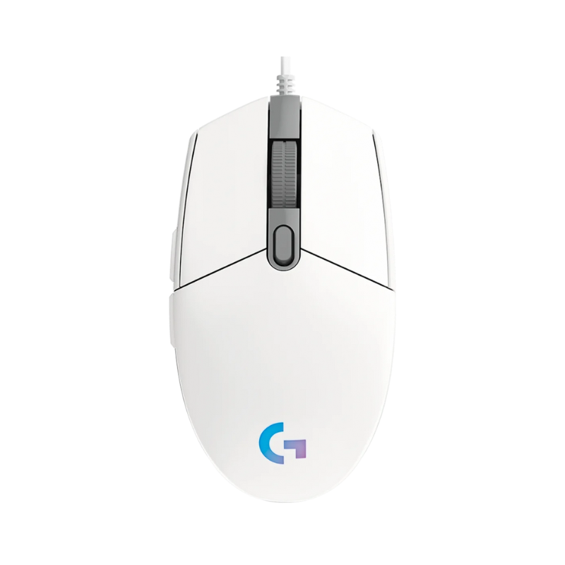 MOUSE GAMER LOGITECH G203 LIGHTSYNC - BLANCO