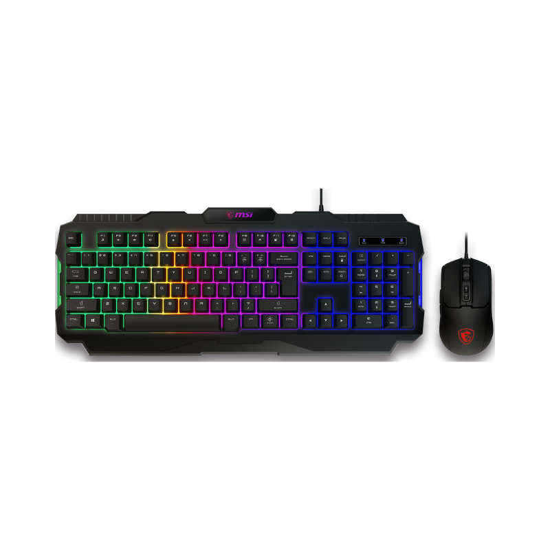 COMBO TECLADO Y MOUSE MSI FORGE GK100
